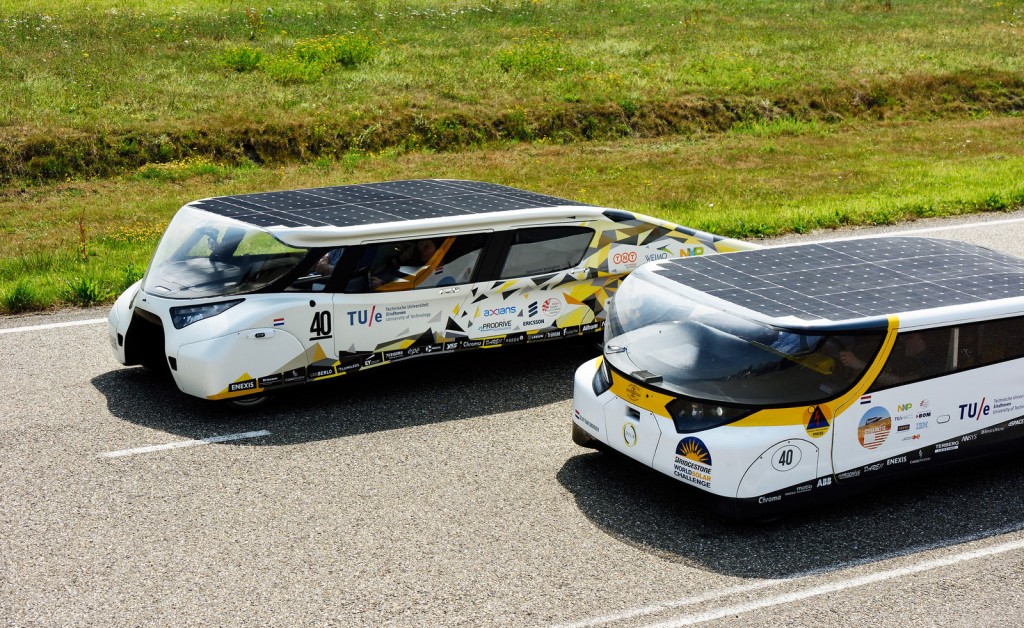 гоночный автомобиль на солнечной батарее